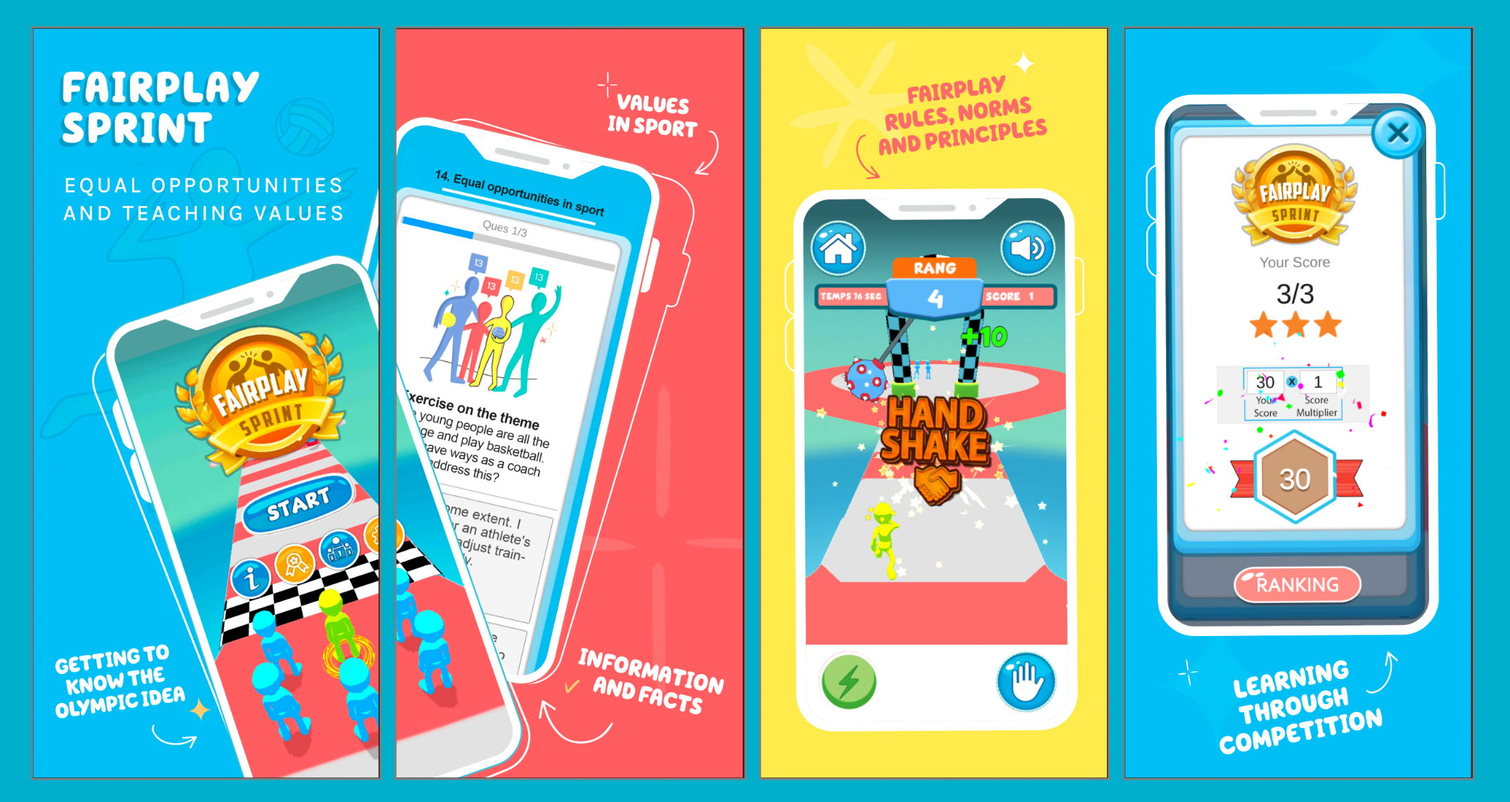 Game for Fairness - training the trainers