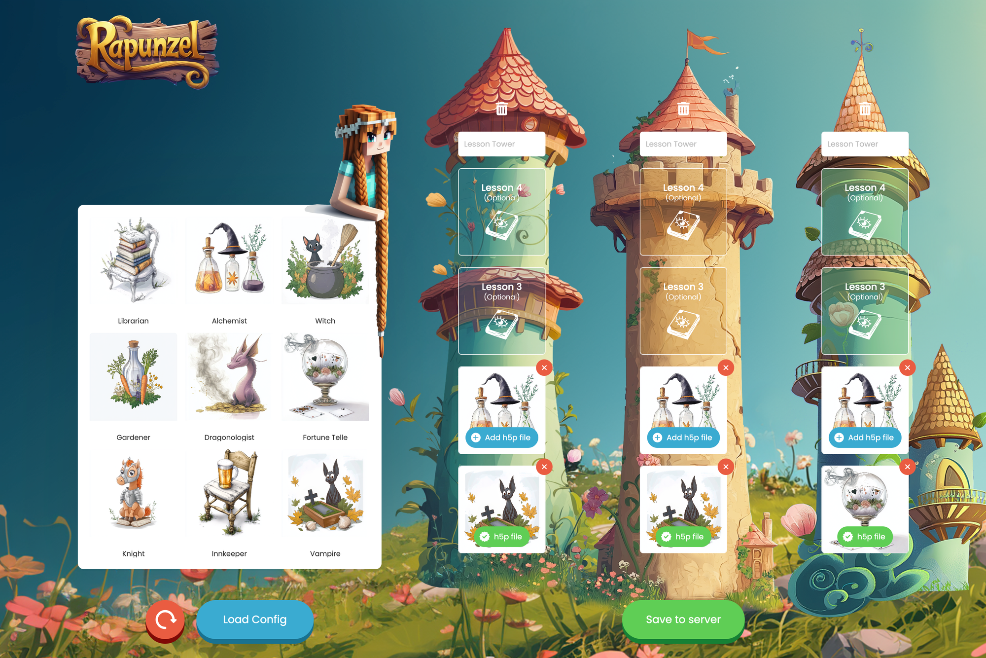 From fairy tale to classroom: Rapunzel goes VR